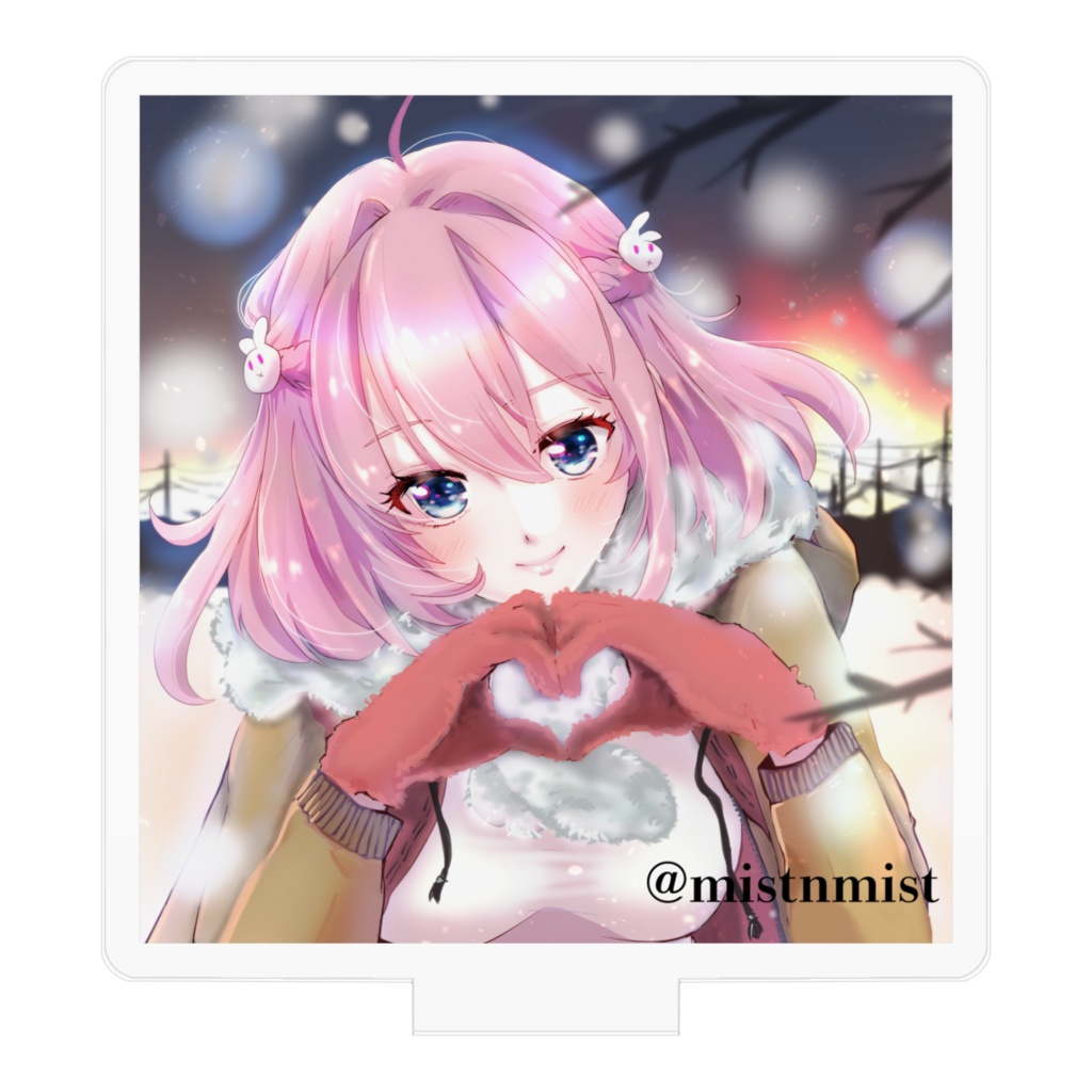 みすとアクリルフィギュア - 50x50mm