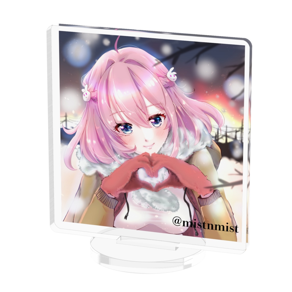 みすとアクリルフィギュア - 50x50mm