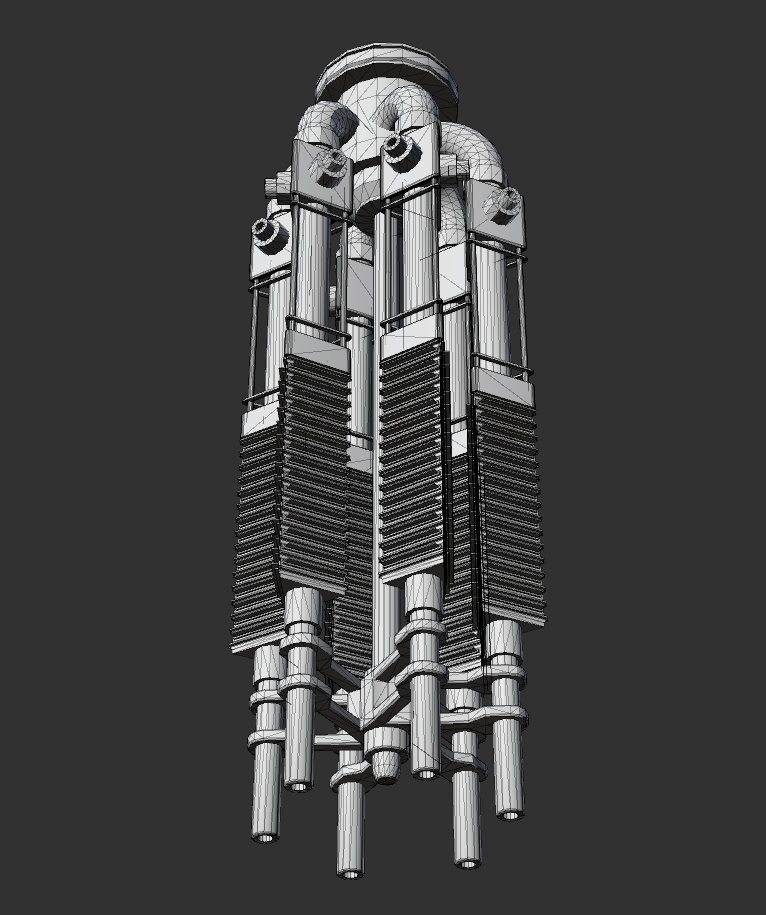 Ultra Gatling 3D Model