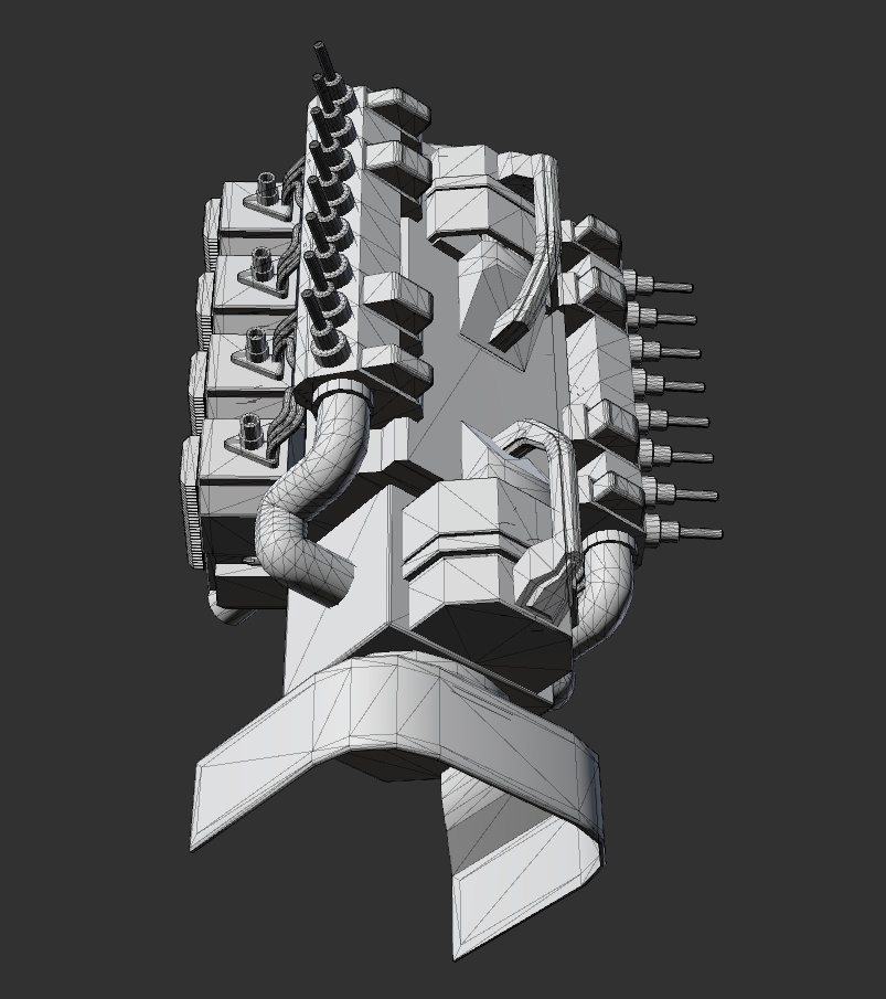Ultra Gatling 3D Model