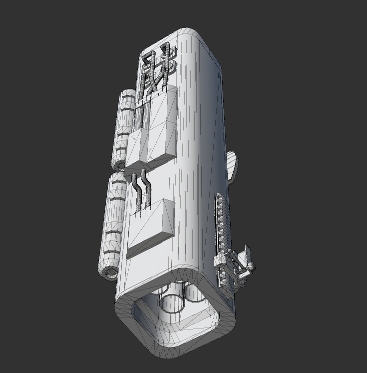 QUAD Launcher 3D Model