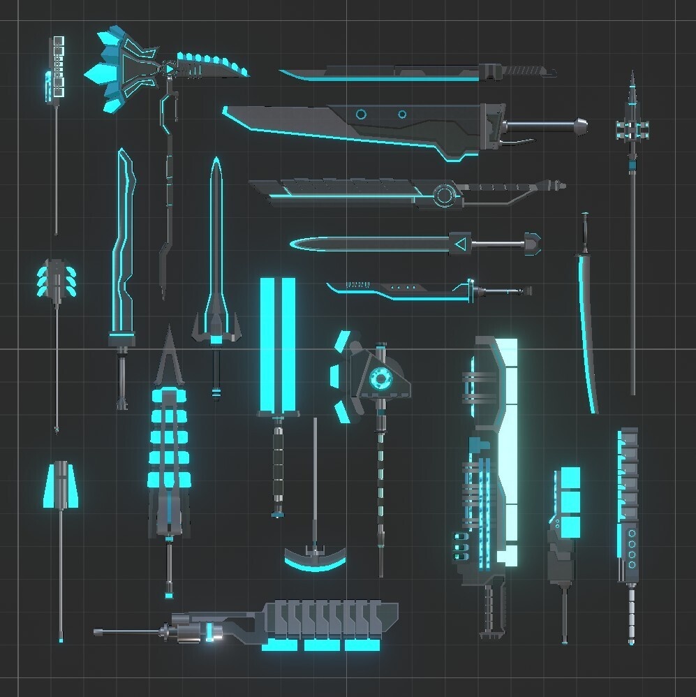 Neon Weapon Collection