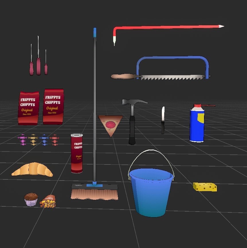 Cartoon Props Bundle 15+