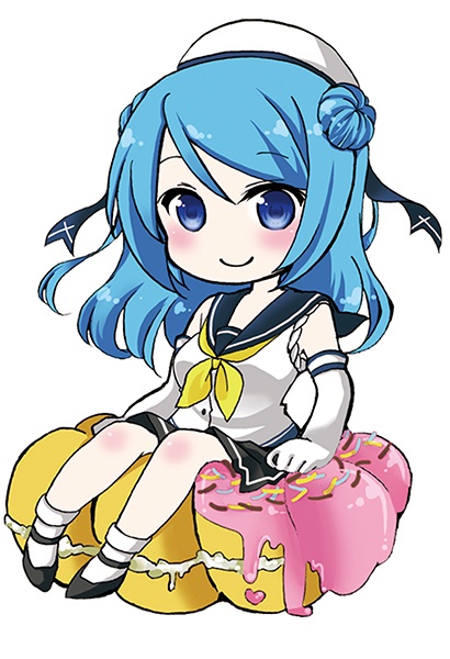 艦隊これくしょん＊浦風＊アクリルキーホルダー（スタンド付き）