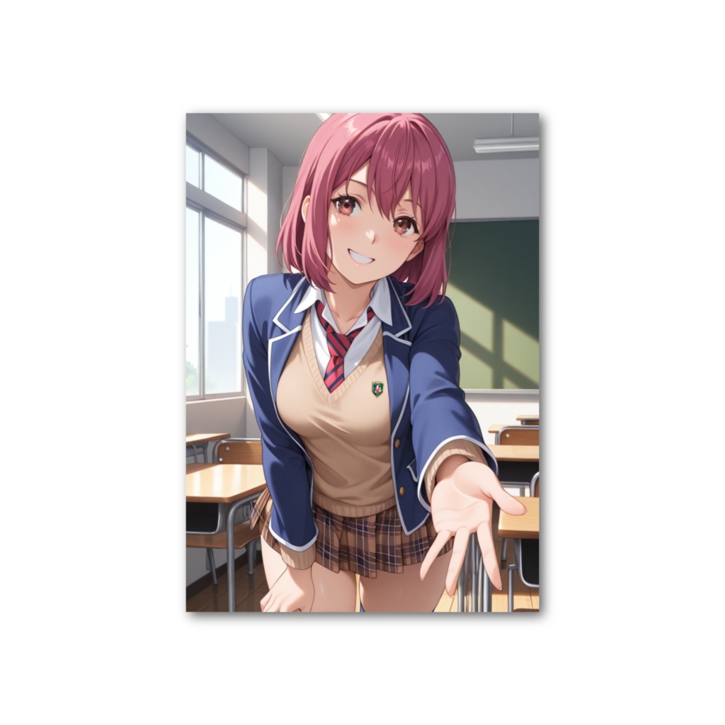 新戸緋沙子 記念イラストカード