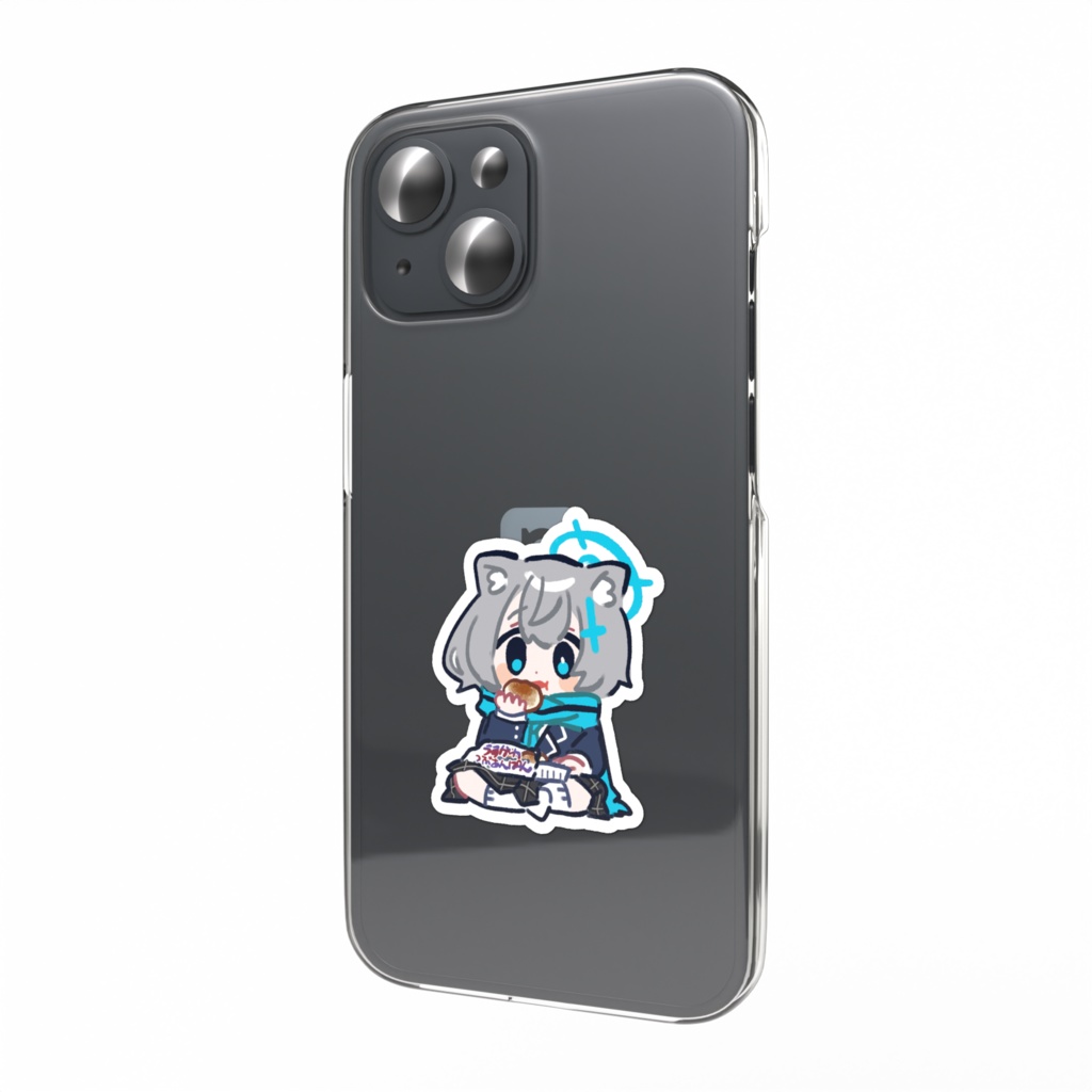 ちびシロコステッカー(おやつ)