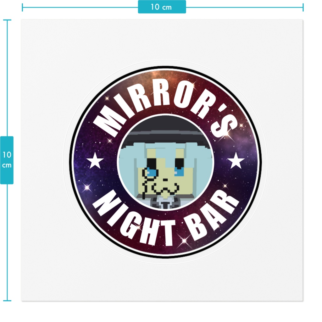 Mirror's Night Barステッカー