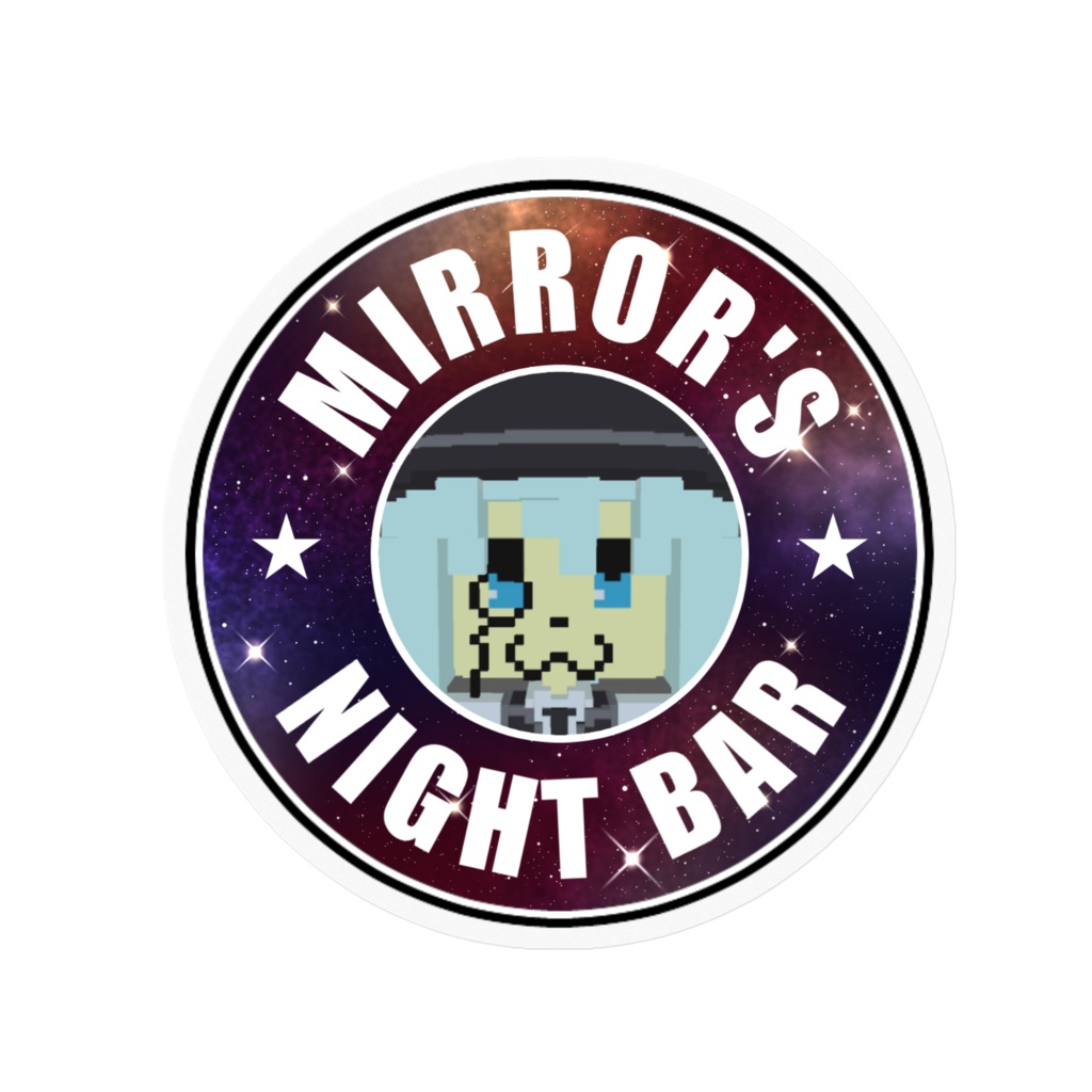 Mirror's Night Barステッカー