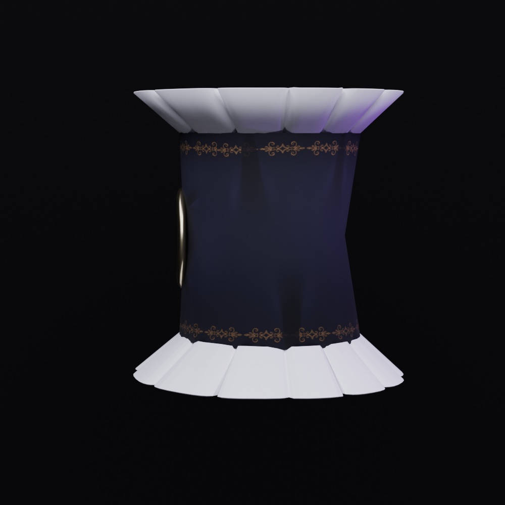 【VRChat想定】フリルカフス-Frill cuffs-