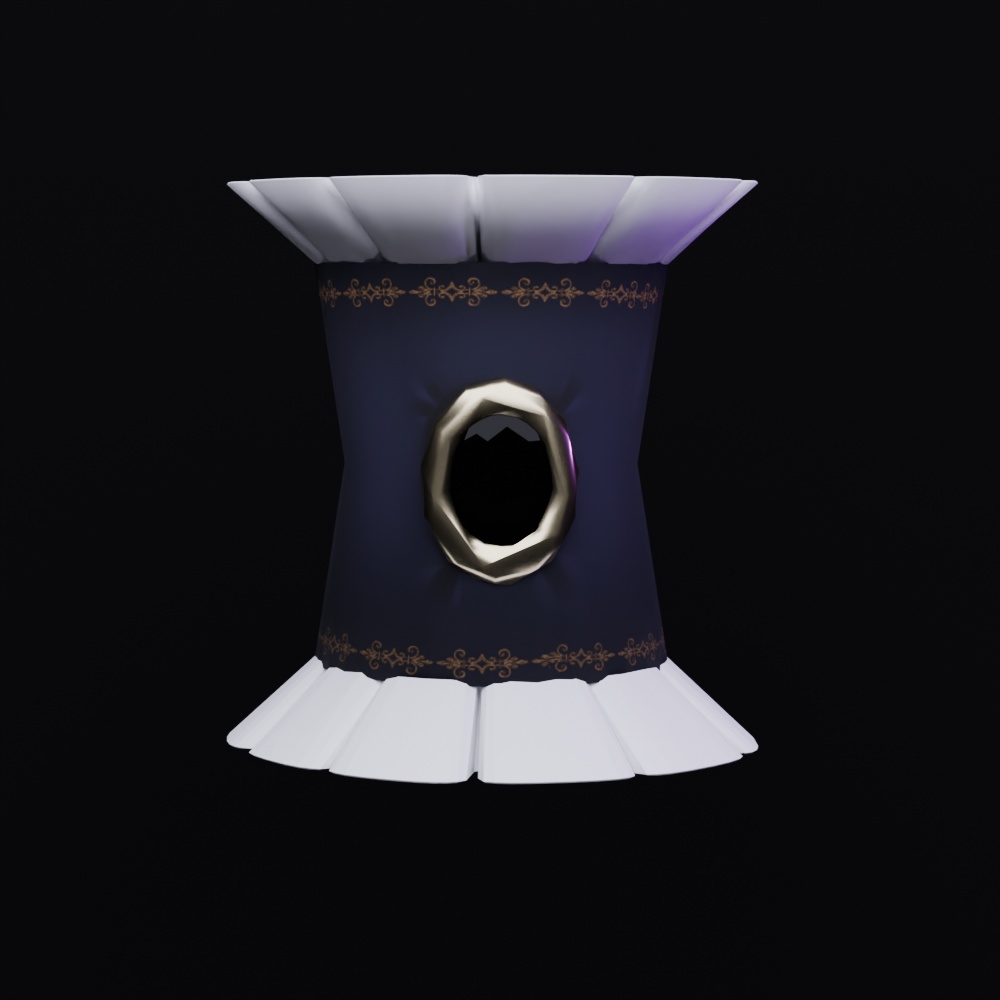 【VRChat想定】フリルカフス-Frill cuffs-