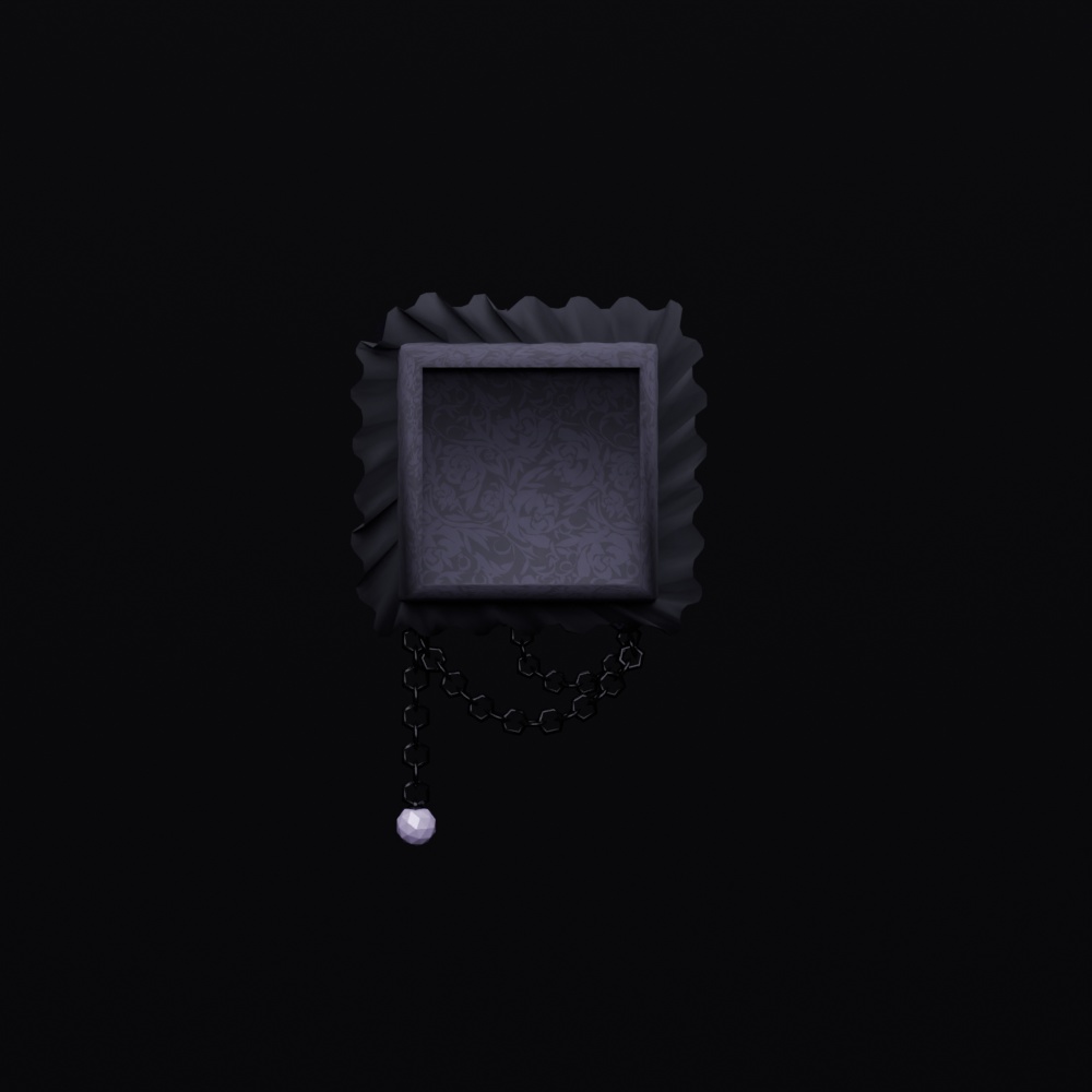 【VRChat想定】黒の眼帯-Black eyepatch-