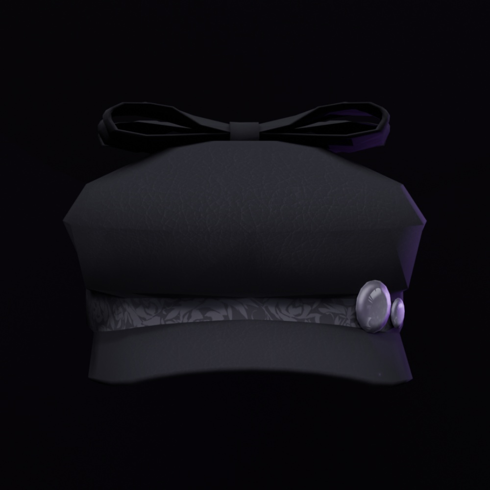 【VRChat想定】リボンキャスケット-Ribbon casket-【色違い5種セット】