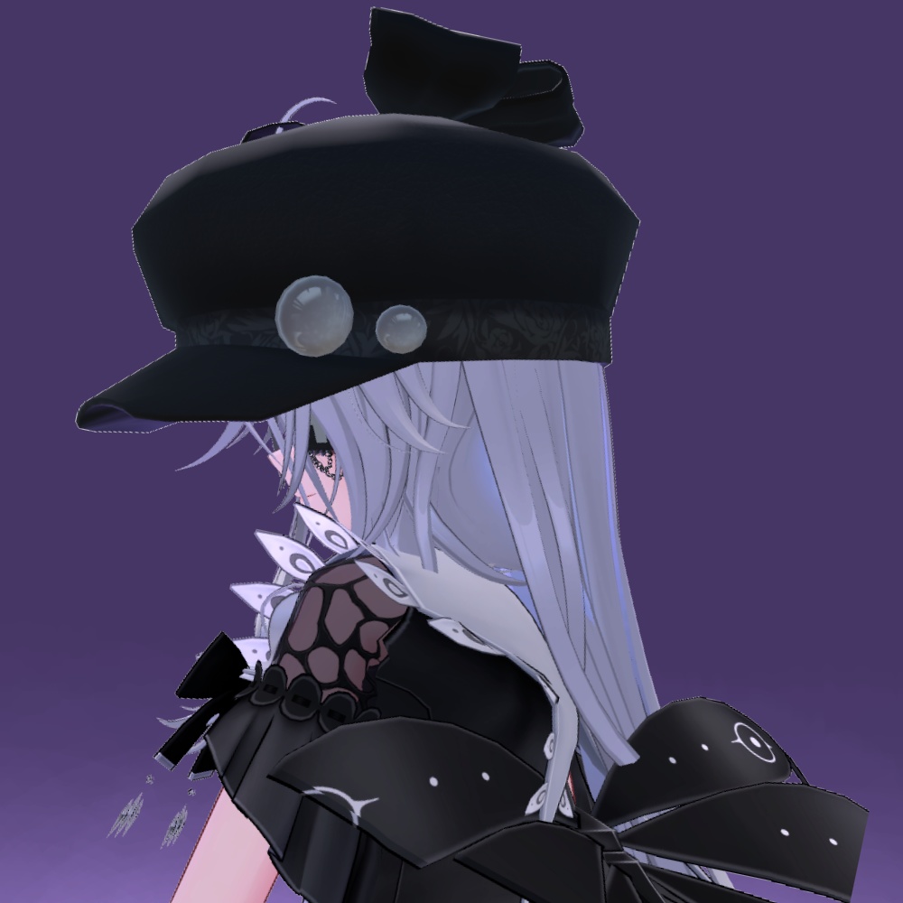 【VRChat想定】リボンキャスケット-Ribbon casket-【色違い5種セット】