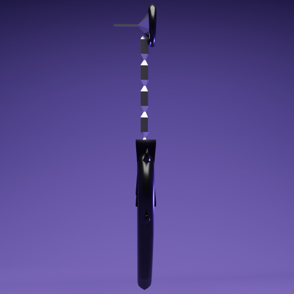 【ピアス】Heart Of Thorns【VRChat想定】