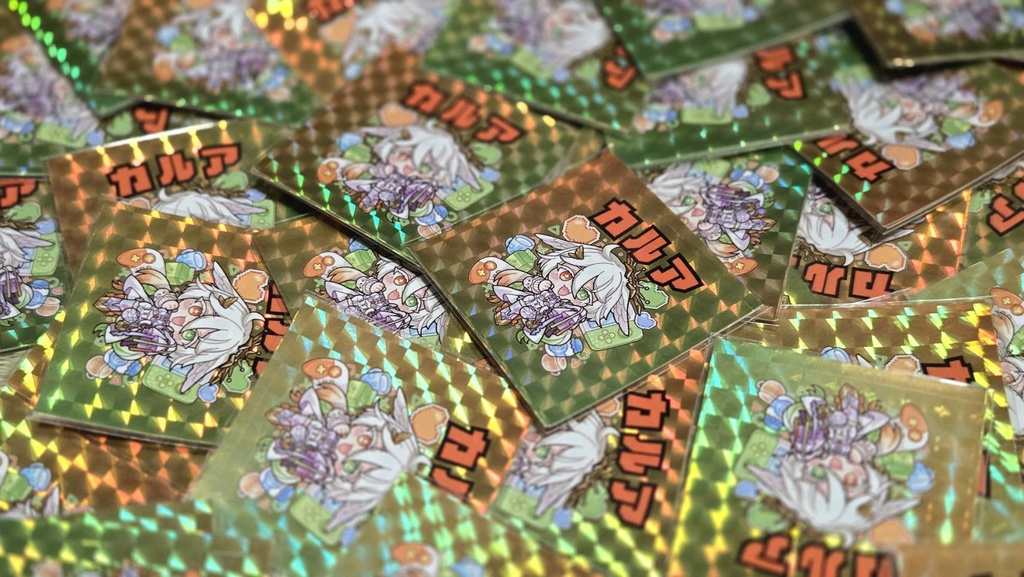 KALUAのビックリマンライクシール