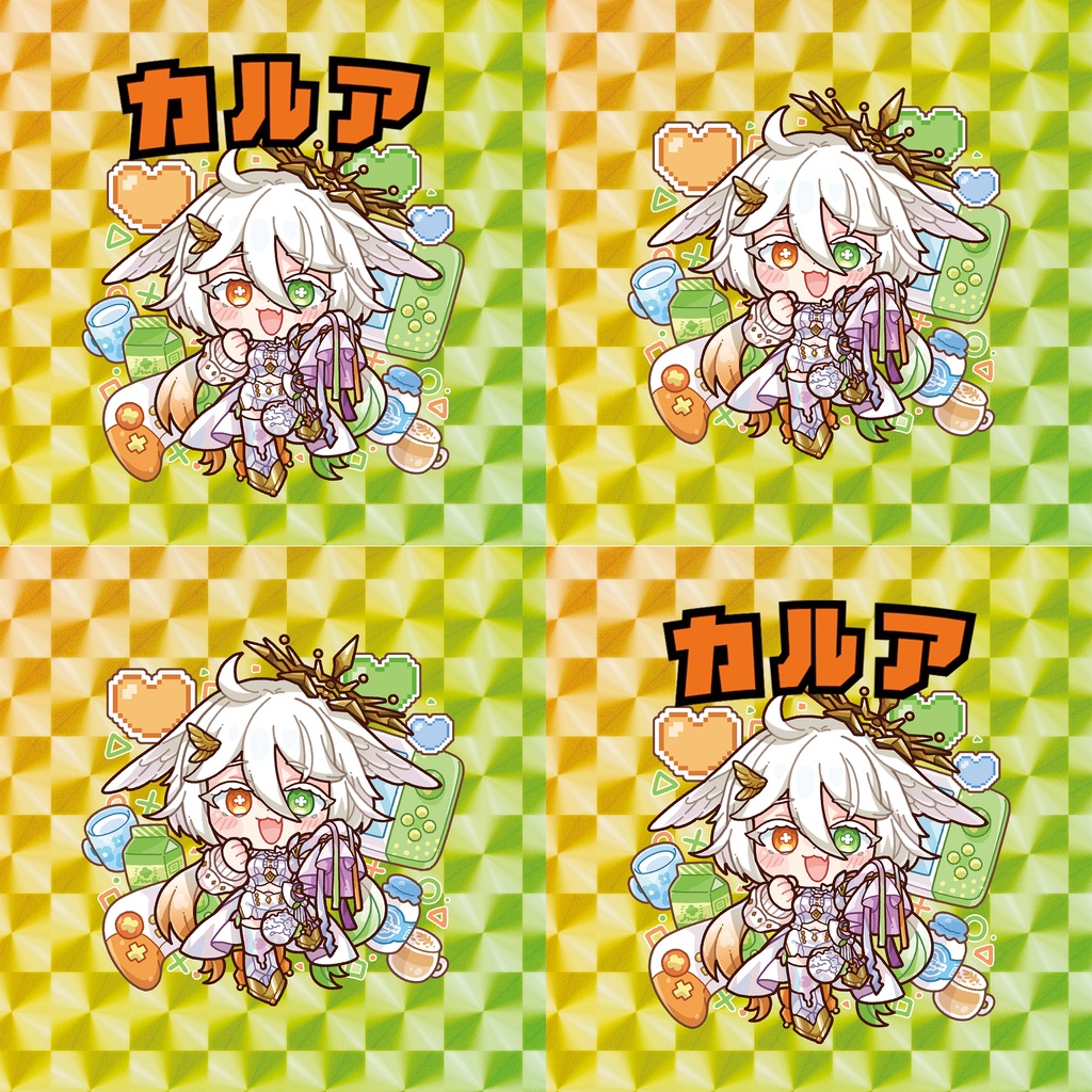 KALUAのビックリマンライクシール