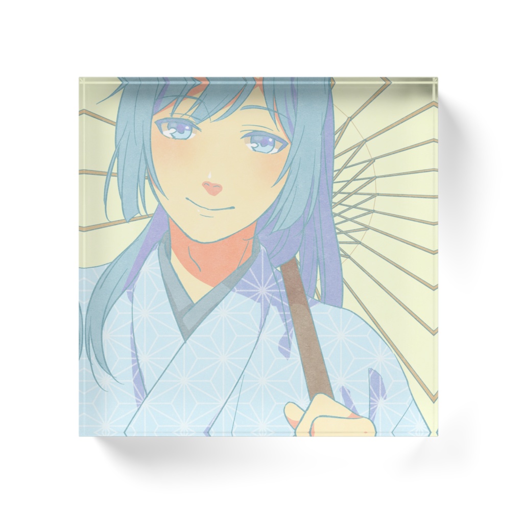 透け透けオッキーのアクリルブロック【原価高ェ】