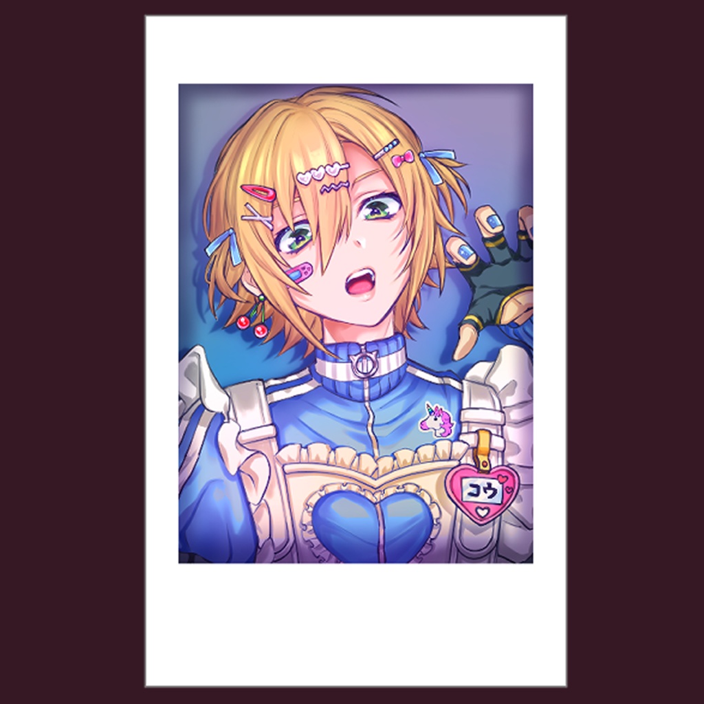 【にじそ10】チェキ風カード【非公式】