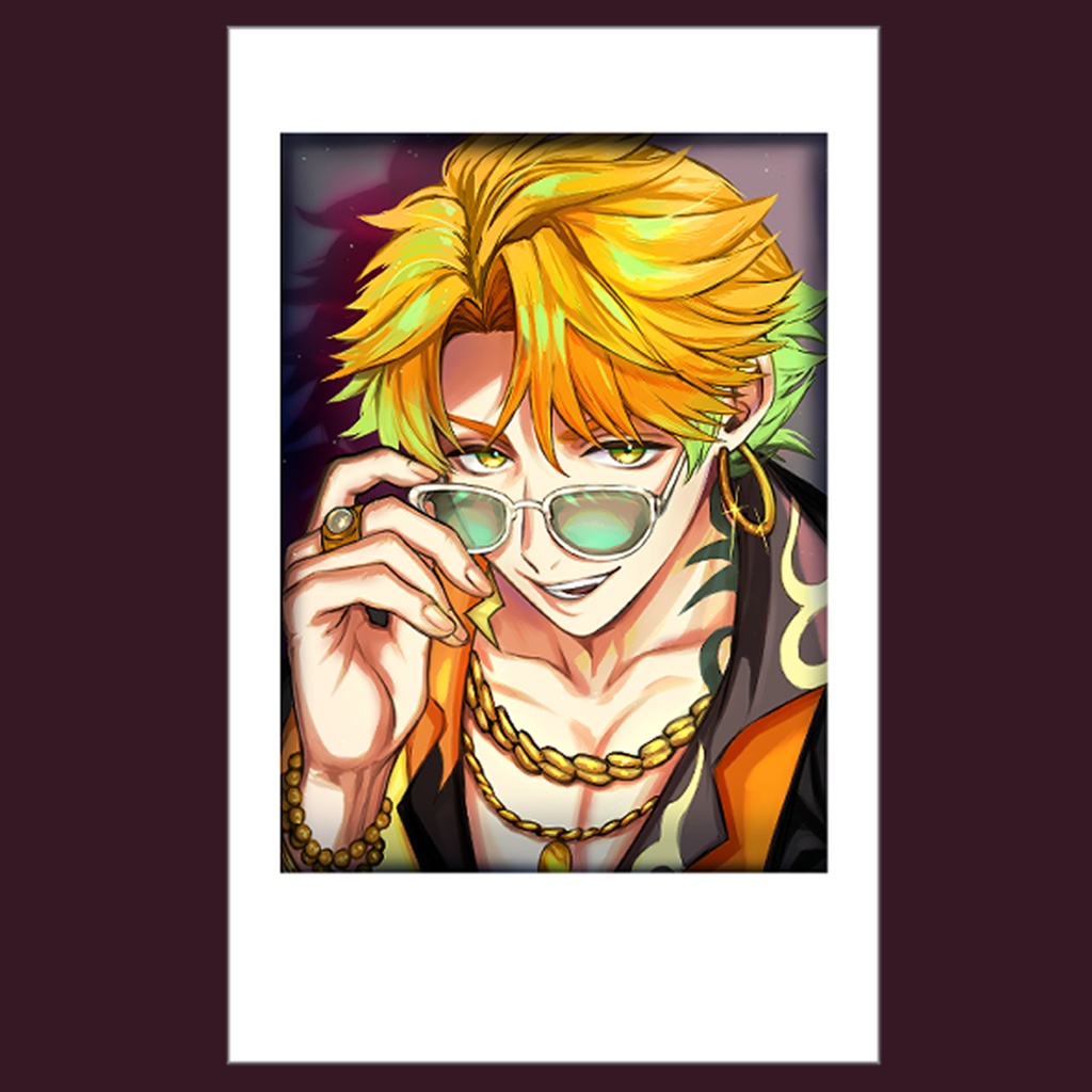 【にじそ10】チェキ風カード【非公式】