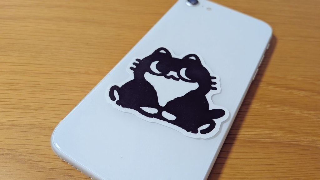 tmycatステッカー - おすわり