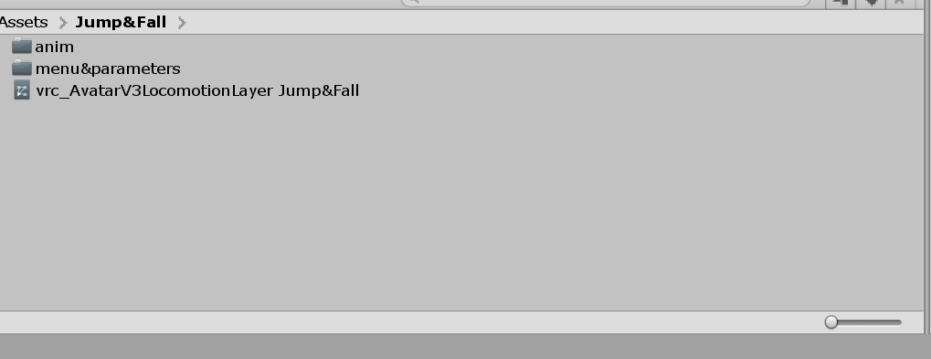 VRC用ジャンプアニメーションサンプル