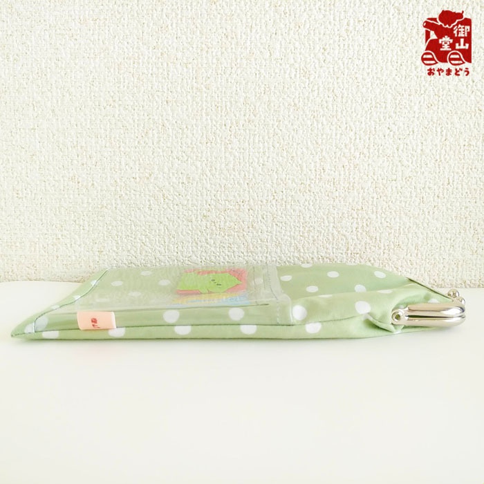 ペンケース わさびとからし かすたまいず!がま口ペンケースwith缶バッジ~わさびとからし~