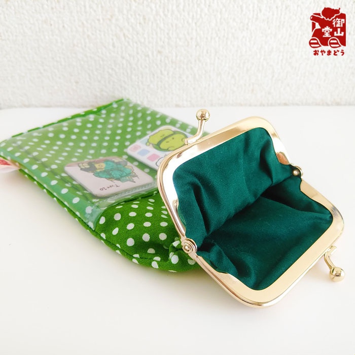 ペンケース 陸自 かすたまいず!がま口ペンケースwith缶バッジ~陸上自衛隊~