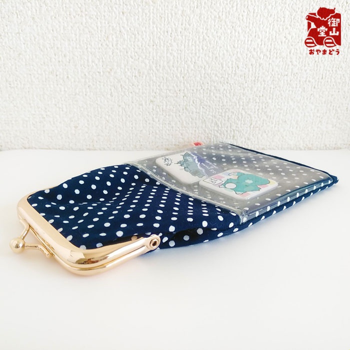 ペンケース 海自 かすたまいず!がま口ペンケースwith缶バッジ~海上自衛隊~