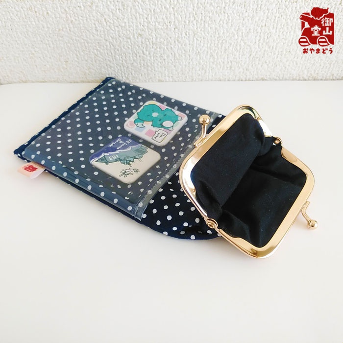 ペンケース 海自 かすたまいず!がま口ペンケースwith缶バッジ~海上自衛隊~