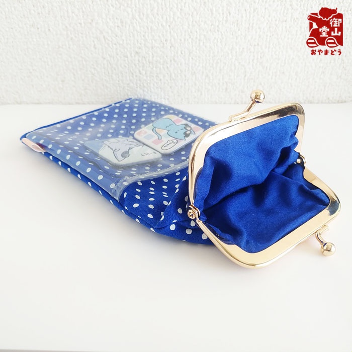 ペンケース 空自 かすたまいず!がま口ペンケースwith缶バッジ~航空自衛隊~