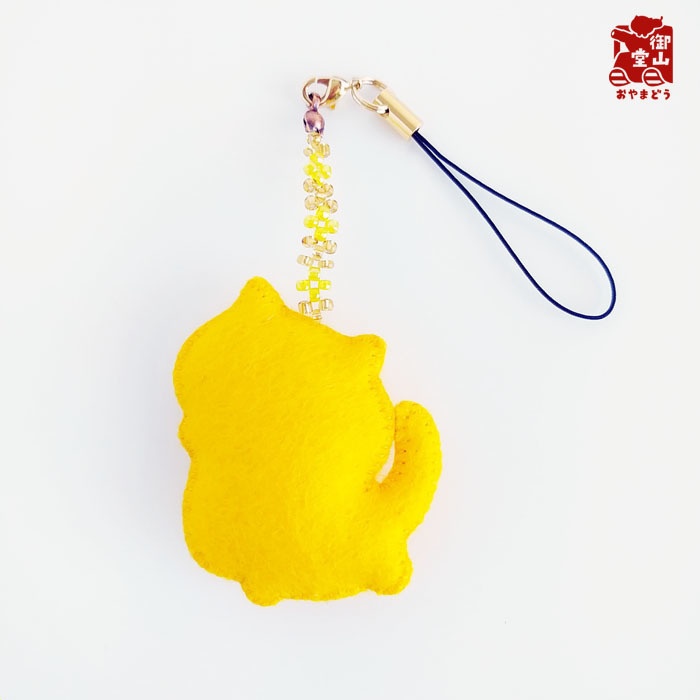 【特別価格】わさからもみじ みにみに♪フェルトストラップ からし