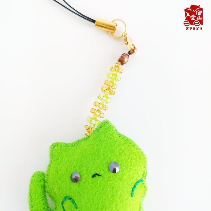 【特別価格】わさからもみじ みにみに♪フェルトストラップ わさび