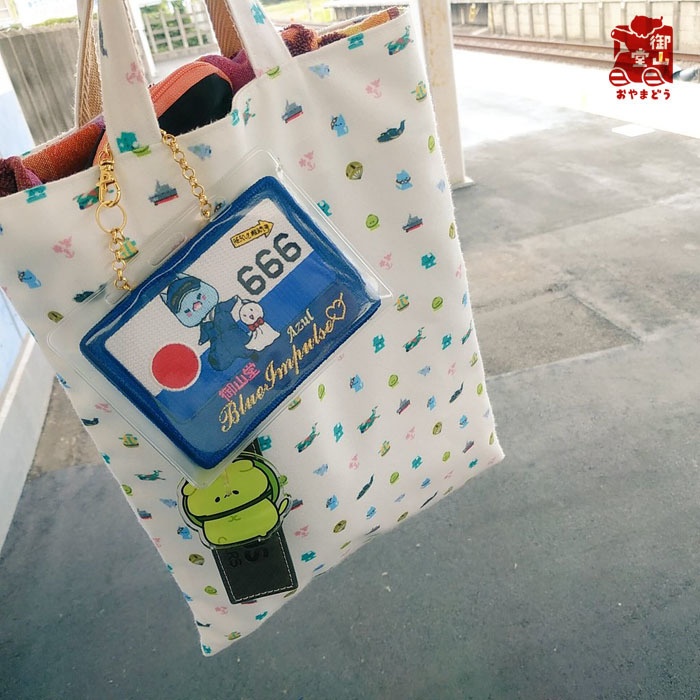 自衛隊猫手提げ 陸海空ねこ×装備品 A4すっぽり!手提げバッグ