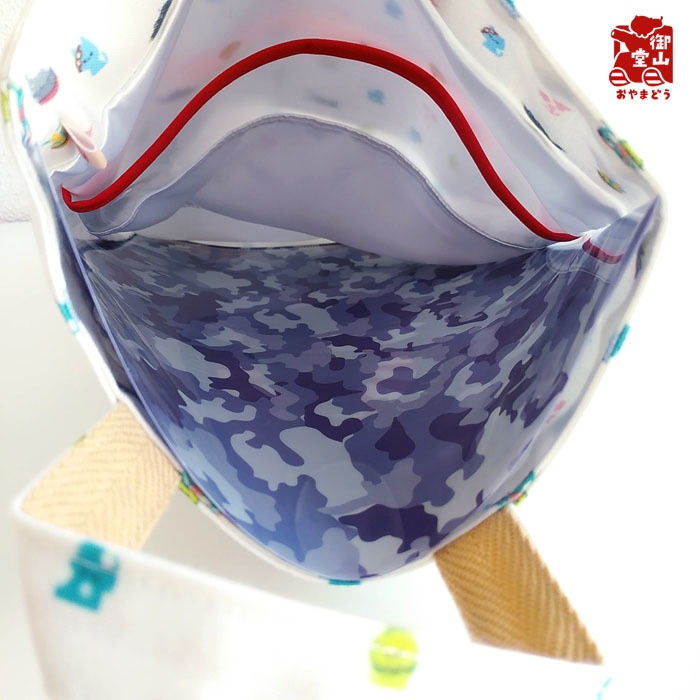 自衛隊猫手提げ 陸海空ねこ×装備品 A4すっぽり!手提げバッグ