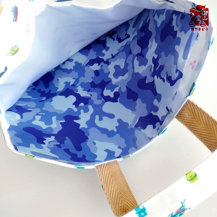 自衛隊猫手提げ 陸海空ねこ×装備品 A4すっぽり!手提げバッグ