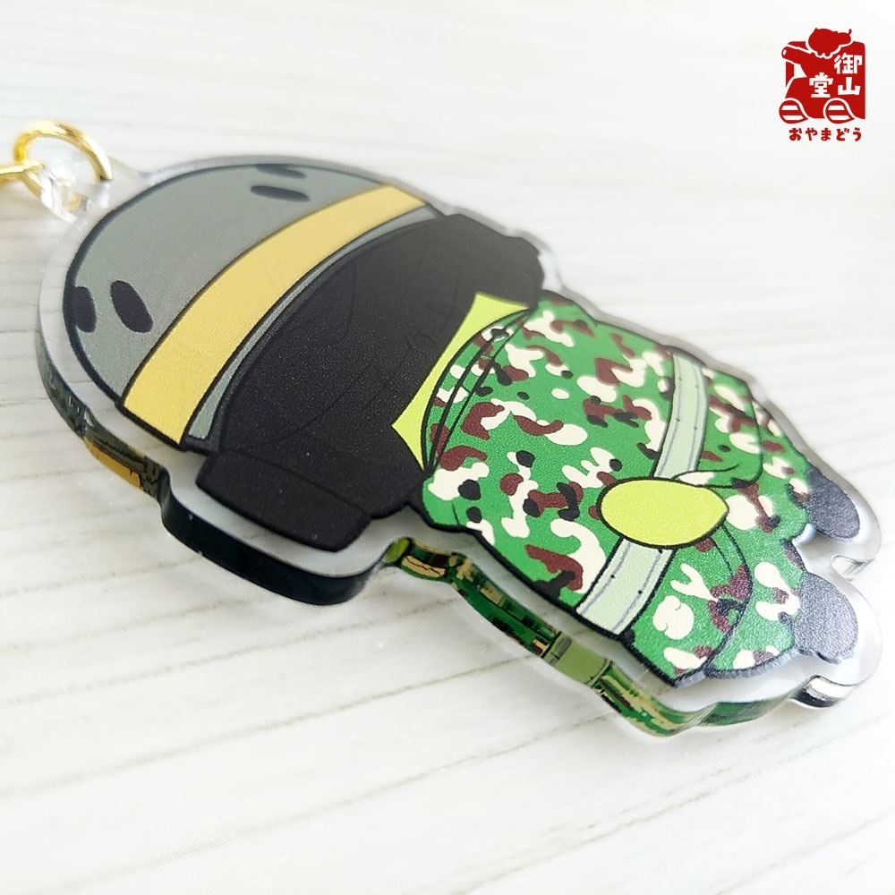 戦車乗りりくお 抱っこして!アクリルキーホルダー<両面>