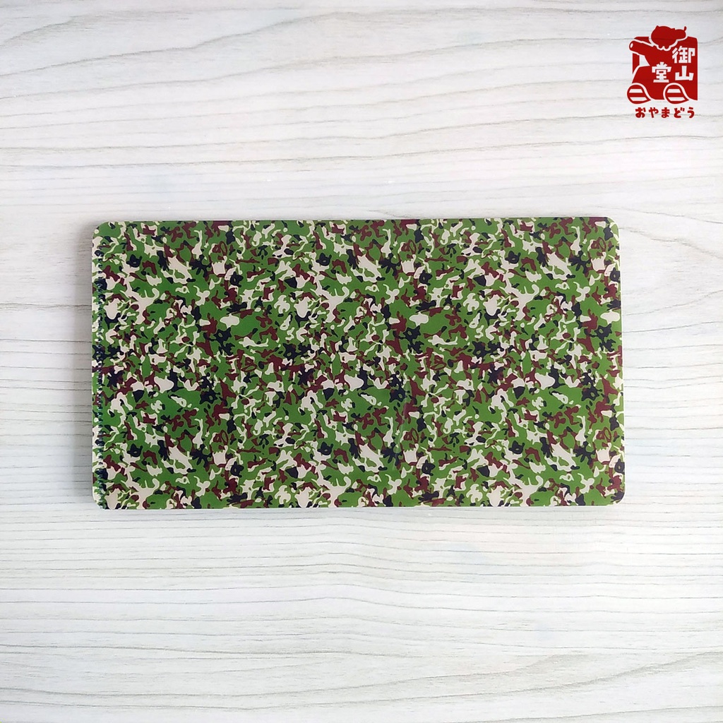 【数量限定】陸自迷彩マスクケース 御山堂オリジナルマスクケース その8-2 陸上自衛隊迷彩×りくお&陸太郎