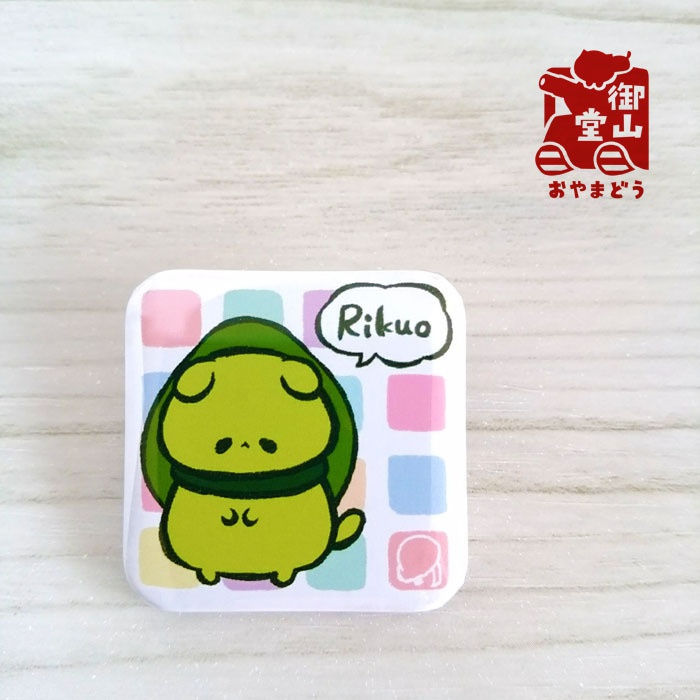 陸自猫缶バッジ 陸海空ねこ×装備品缶バッジ-陸-