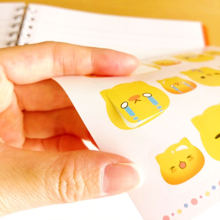 わさびとからし フェイスIconシール
