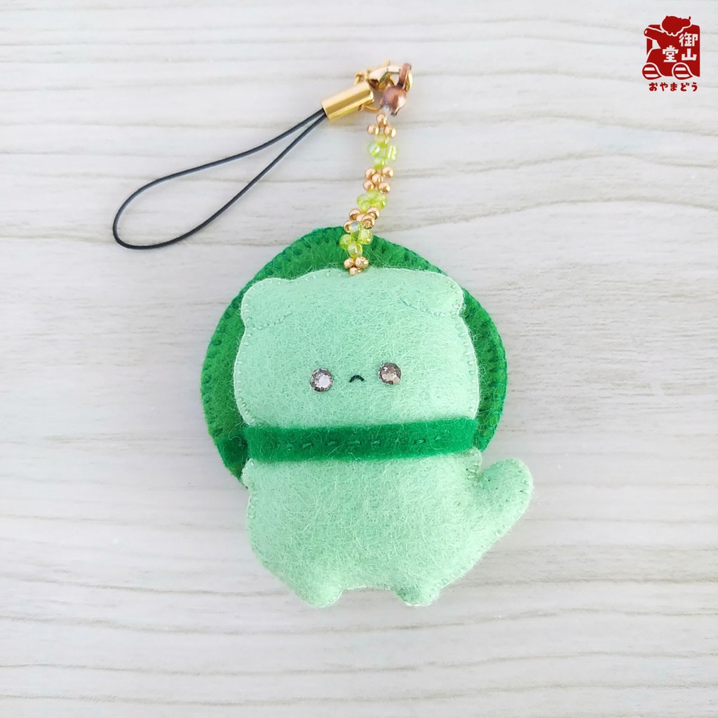 【特別価格】陸海空ねこ みにみに♪フェルトストラップ りくお