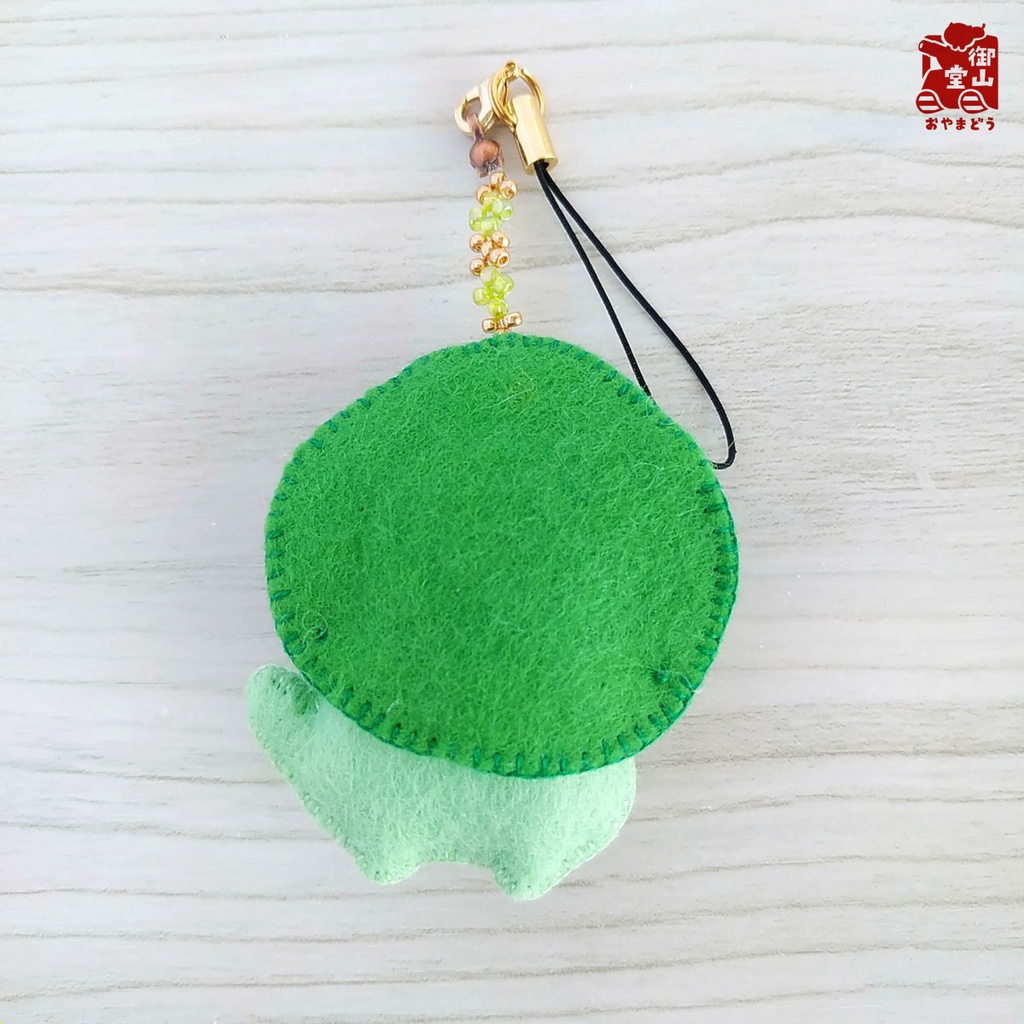 【特別価格】陸海空ねこ みにみに♪フェルトストラップ りくお