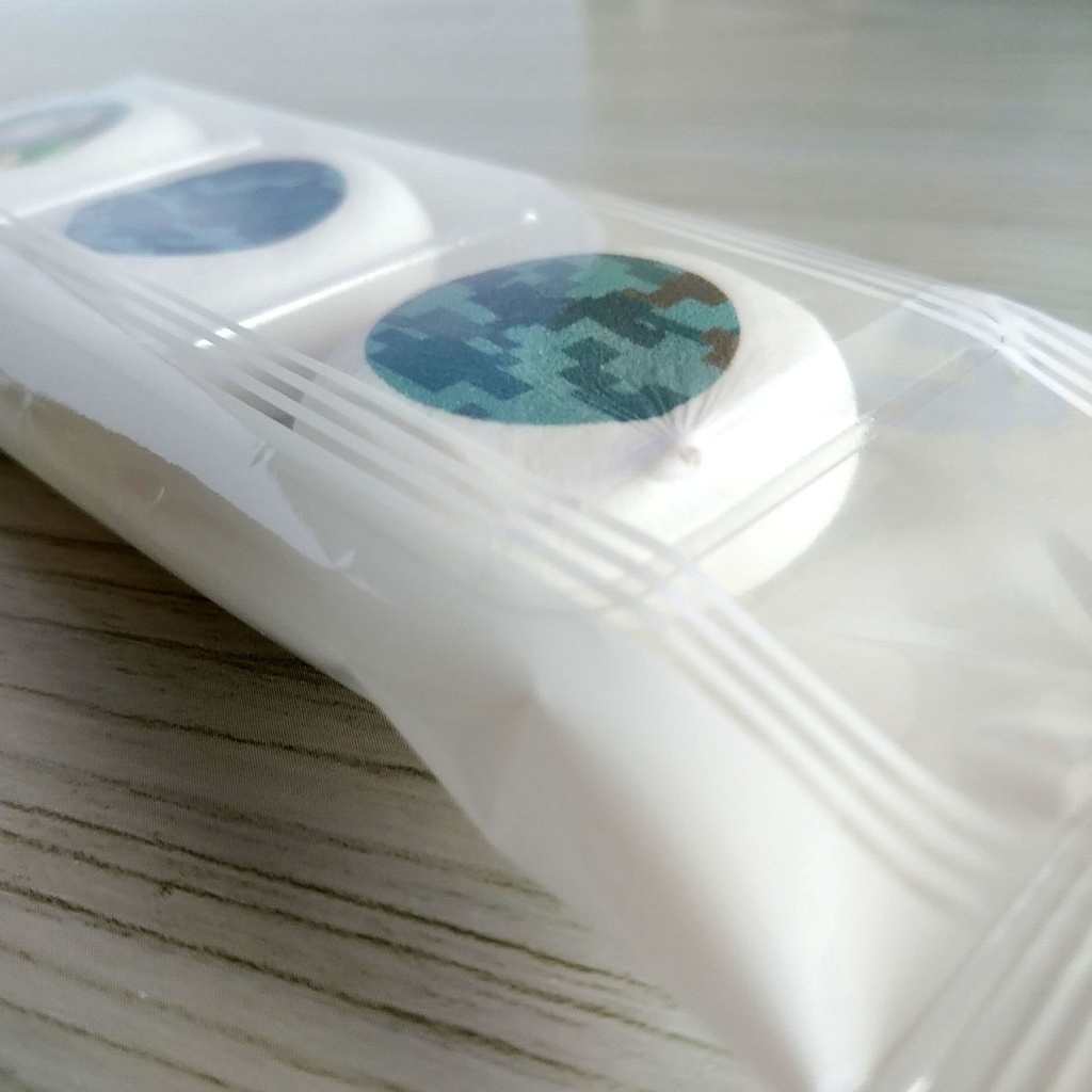 【30%OFF】陸海空迷彩チョコマシュマロ 3粒セット 自衛隊マシュマロ【バレンタイン・ホワイトデー・プレゼントにも】