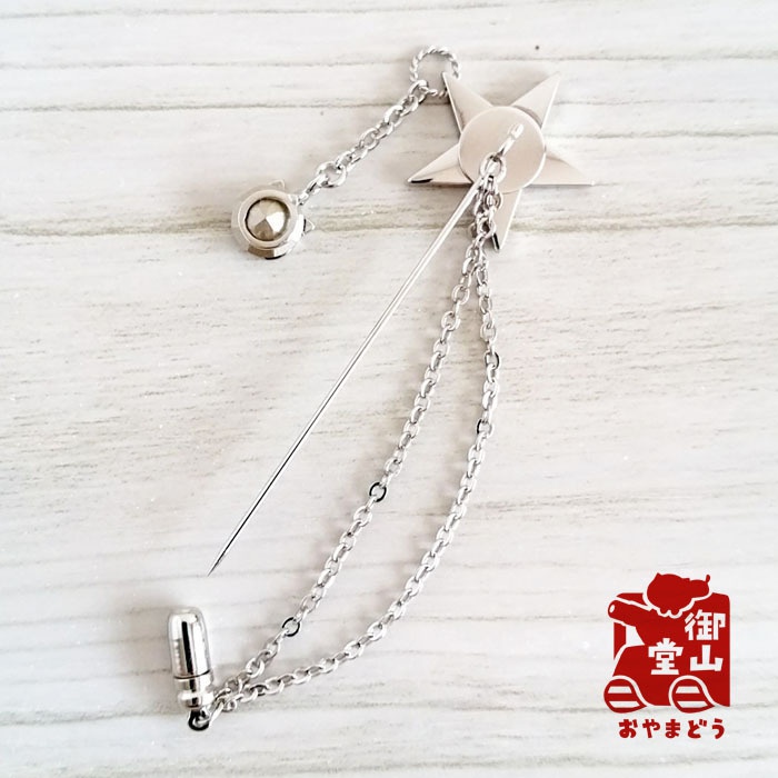 煌く自衛隊 陸自ハットピン 自衛隊モチーフアクセサリー・ハットピンの陣-陸-<二型>