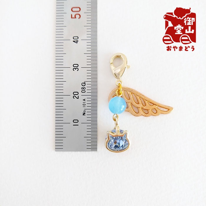 煌く自衛隊 空自ファスナーチャーム 自衛隊モチーフアクセサリー・ファスナーチャームの陣 航空自衛隊-猫x翼-