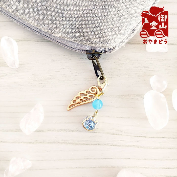 煌く自衛隊 空自ファスナーチャーム 自衛隊モチーフアクセサリー・ファスナーチャームの陣 航空自衛隊-猫x翼-