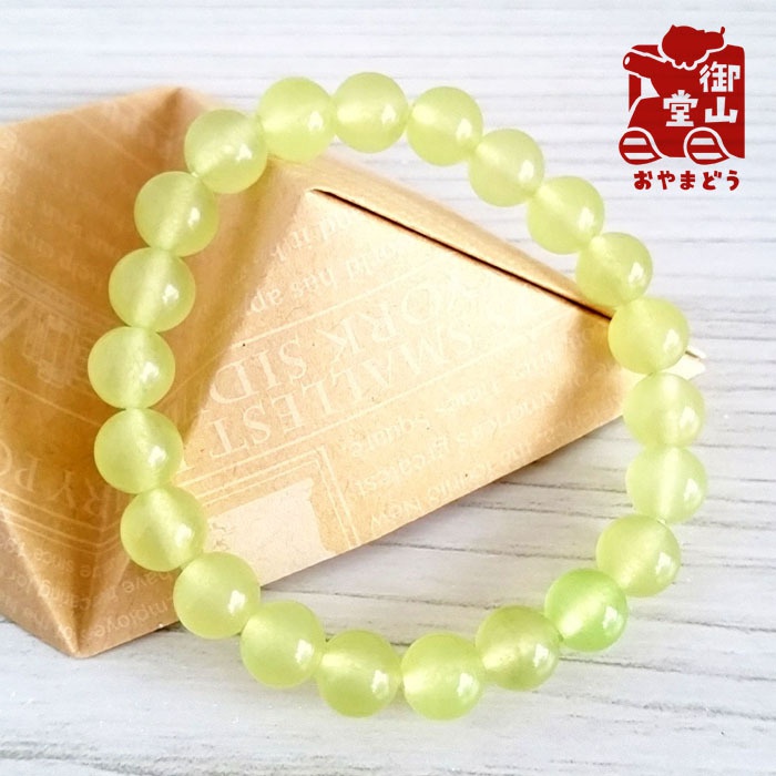 天然石ブレスレット ~わさびのおくりもの~