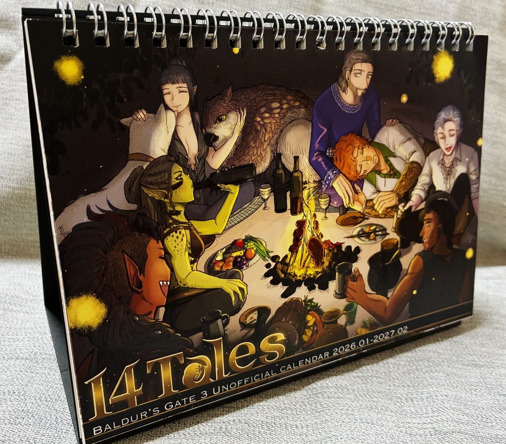 BG3非公式カレンダー2026【14Tales】