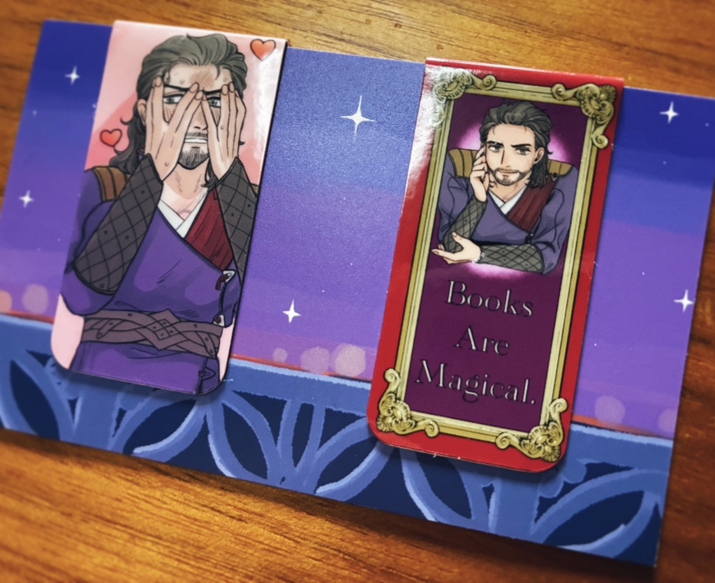 マグネットしおりセット(ゲイル)