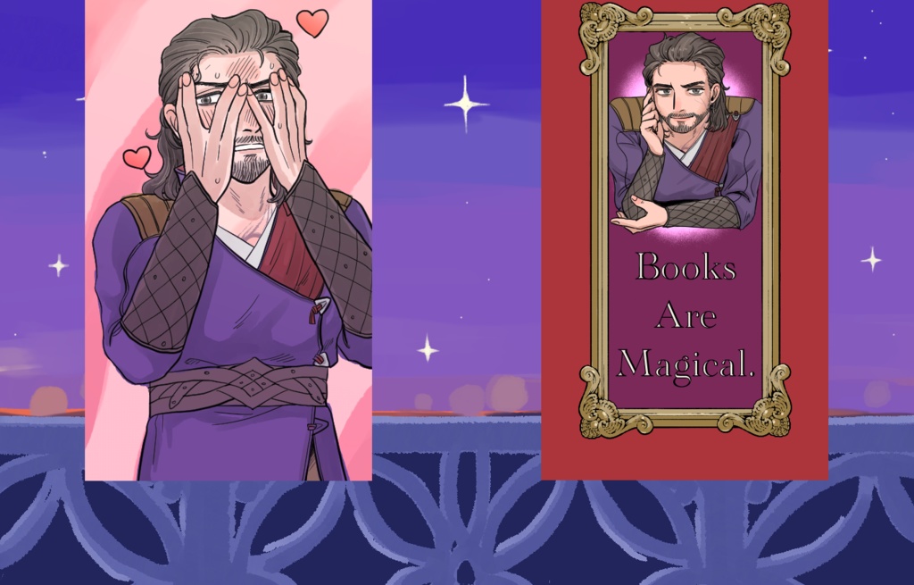 マグネットしおりセット(ゲイル)