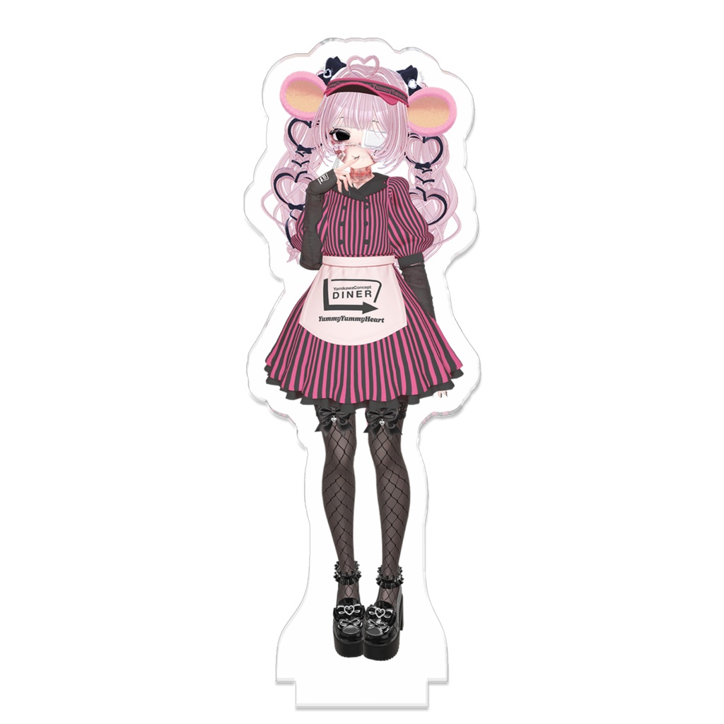 やみかわコンセプトダイナーやみやみはーと つながるアクスタ あかがねさる